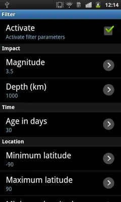 EQInfo android App screenshot 15